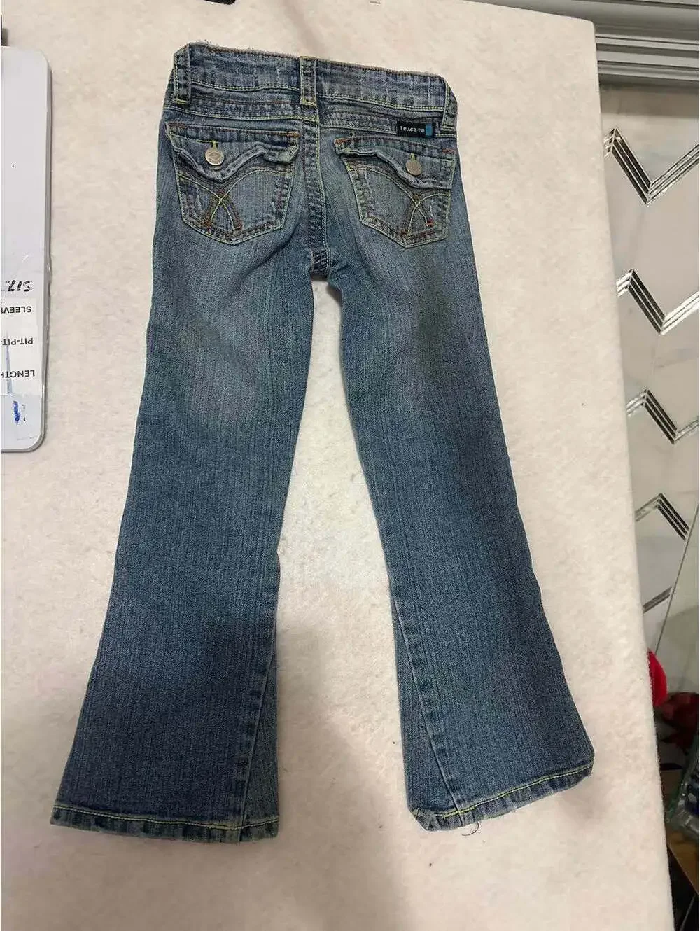 Tractor Kids Flared Denim Jeans Size 6 Child